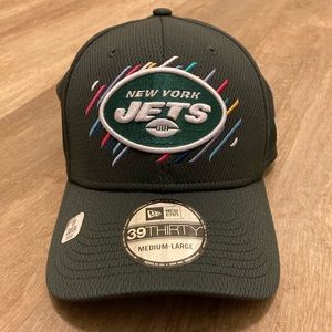 New Era New York Jets NFL Crucial Catch Grey Hat Men’s Medium-Large